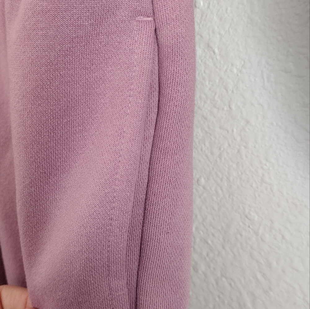 For Love & Lemons Mauve Cowl Neck Zip Up Jumpsuit With Pockets Size XXS - Picture 11 of 16